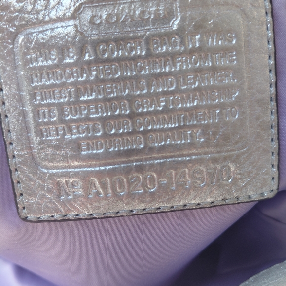 Coach Julia Op Art Signature Shoulder Tote - Picture 8 of 14